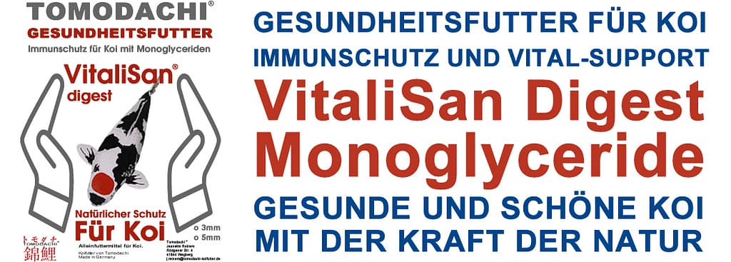 Tomodachi Gesundheitsfutter für gesunde und schöne Koi