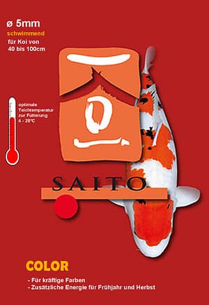 Saito Color Koifutter günstig bei Tomodachi kaufen.